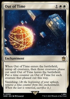 Out of Time⁣ - Universes Beyond: Doctor Who⁣ (Rare)⁣ [209]