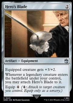 Hero's Blade⁣ - Universes Beyond: Doctor Who⁣ (Uncommon)⁣ [241]