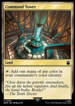 Command Tower (V.2)⁣ - Universes Beyond: Doctor Who⁣ (Common)⁣ [264]