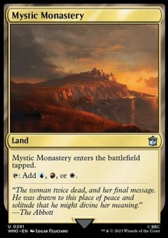 Mystic Monastery⁣ - Universes Beyond: Doctor Who⁣ (Uncommon)⁣ [291]