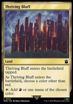 Thriving Bluff⁣ - Universes Beyond: Doctor Who⁣ (Common)⁣ [324]