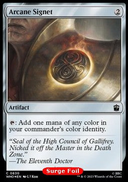 Arcane Signet⁣ - Universes Beyond: Doctor Who: Extras⁣ (Common)⁣ [830]