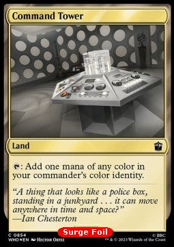 Command Tower (V.1)⁣ - Universes Beyond: Doctor Who: Extras⁣ (Common)⁣ [854]