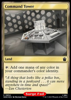 Command Tower (V.1)⁣ - Universes Beyond: Doctor Who: Extras⁣ (Common)⁣ [854]
