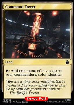 Command Tower (V.3)⁣ - Universes Beyond: Doctor Who: Extras⁣ (Common)⁣ [856]