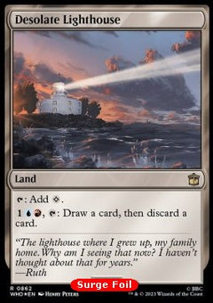 Desolate Lighthouse (V.1)⁣ - Universes Beyond: Doctor Who: Extras⁣ (Rare)⁣ [862]