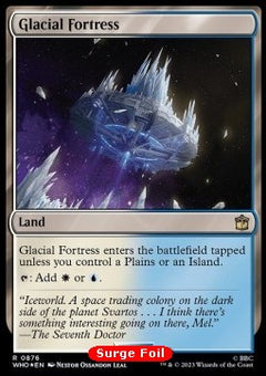Glacial Fortress (V.1)⁣ - Universes Beyond: Doctor Who: Extras⁣ (Rare)⁣ [876]