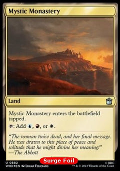Mystic Monastery⁣ - Universes Beyond: Doctor Who: Extras⁣ (Uncommon)⁣ [882]