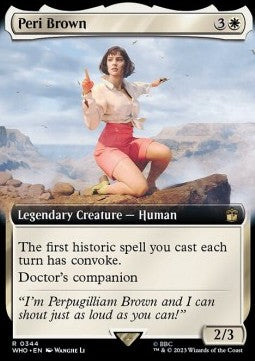 Peri Brown (V.1)⁣ - Universes Beyond: Doctor Who: Extras⁣ (Rare)⁣ [344]