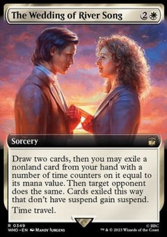 The Wedding of River Song (V.1)⁣ - Universes Beyond: Doctor Who: Extras⁣ (Rare)⁣ [349]