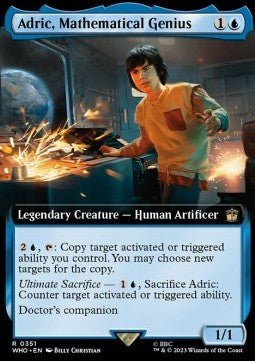 Adric, Mathematical Genius (V.1)⁣ - Universes Beyond: Doctor Who: Extras⁣ (Rare)⁣ [351]