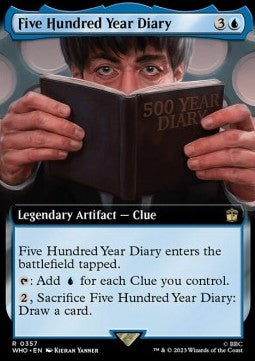 Five Hundred Year Diary (V.1)⁣ - Universes Beyond: Doctor Who: Extras⁣ (Rare)⁣ [357]