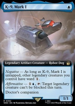 K-9, Mark I (V.1)⁣ - Universes Beyond: Doctor Who: Extras⁣ (Rare)⁣ [362]