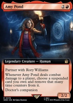 Amy Pond (V.1)⁣ - Universes Beyond: Doctor Who: Extras⁣ (Rare)⁣ [378]