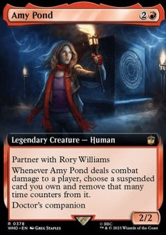 Amy Pond (V.1)⁣ - Universes Beyond: Doctor Who: Extras⁣ (Rare)⁣ [378]