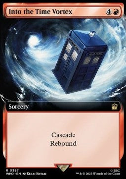 Into the Time Vortex (V.1)⁣ - Universes Beyond: Doctor Who: Extras⁣ (Rare)⁣ [387]