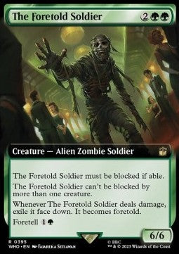 The Foretold Soldier (V.1)⁣ - Universes Beyond: Doctor Who: Extras⁣ (Rare)⁣ [395]