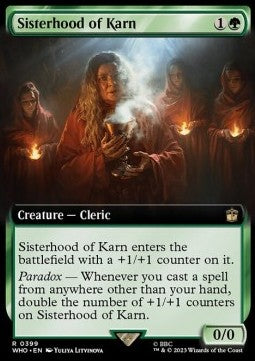 Sisterhood of Karn (V.1)⁣ - Universes Beyond: Doctor Who: Extras⁣ (Rare)⁣ [399]