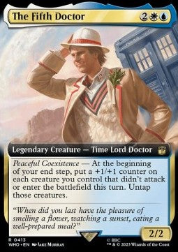 The Fifth Doctor (V.1)⁣ - Universes Beyond: Doctor Who: Extras⁣ (Rare)⁣ [413]