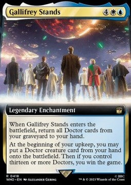 Gallifrey Stands (V.1)⁣ - Universes Beyond: Doctor Who: Extras⁣ (Rare)⁣ [418]
