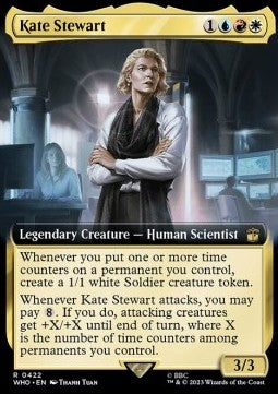 Kate Stewart (V.1)⁣ - Universes Beyond: Doctor Who: Extras⁣ (Rare)⁣ [422]