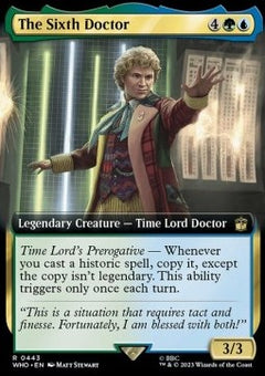 The Sixth Doctor (V.1)⁣ - Universes Beyond: Doctor Who: Extras⁣ (Rare)⁣ [443]