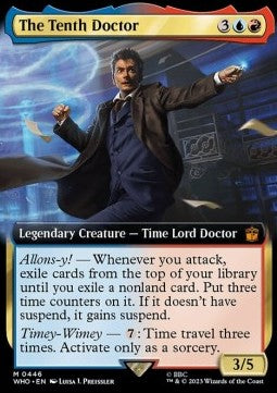 The Tenth Doctor (V.1)⁣ - Universes Beyond: Doctor Who: Extras⁣ (Mythic)⁣ [446]