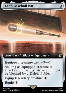 Ace's Baseball Bat (V.1)⁣ - Universes Beyond: Doctor Who: Extras⁣ (Rare)⁣ [454]