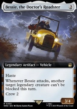Bessie, the Doctor's Roadster (V.1)⁣ - Universes Beyond: Doctor Who: Extras⁣ (Rare)⁣ [455]