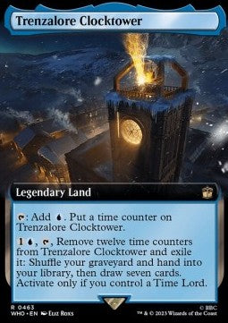 Trenzalore Clocktower (V.1)⁣ - Universes Beyond: Doctor Who: Extras⁣ (Rare)⁣ [463]