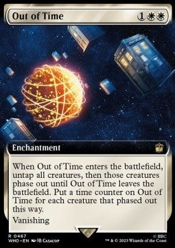 Out of Time (V.1)⁣ - Universes Beyond: Doctor Who: Extras⁣ (Rare)⁣ [467]