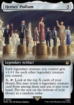 Heroes' Podium (V.1)⁣ - Universes Beyond: Doctor Who: Extras⁣ (Rare)⁣ [479]