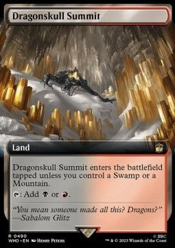 Dragonskull Summit (V.1)⁣ - Universes Beyond: Doctor Who: Extras⁣ (Rare)⁣ [490]