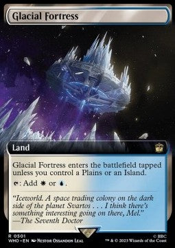 Glacial Fortress (V.1)⁣ - Universes Beyond: Doctor Who: Extras⁣ (Rare)⁣ [501]