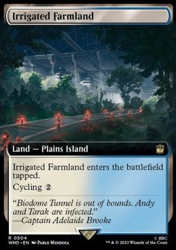 Irrigated Farmland (V.1)⁣ - Universes Beyond: Doctor Who: Extras⁣ (Rare)⁣ [504]