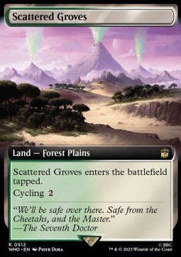 Scattered Groves (V.1)⁣ - Universes Beyond: Doctor Who: Extras⁣ (Rare)⁣ [512]