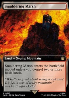 Smoldering Marsh (V.1)⁣ - Universes Beyond: Doctor Who: Extras⁣ (Rare)⁣ [517]