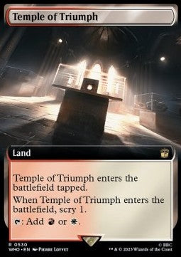 Temple of Triumph (V.1)⁣ - Universes Beyond: Doctor Who: Extras⁣ (Rare)⁣ [530]