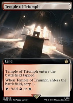 Temple of Triumph (V.1)⁣ - Universes Beyond: Doctor Who: Extras⁣ (Rare)⁣ [530]