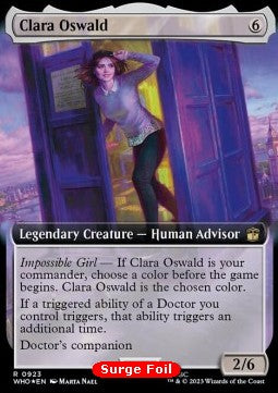 Clara Oswald (V.3)⁣ - Universes Beyond: Doctor Who: Extras⁣ (Rare)⁣ [923]