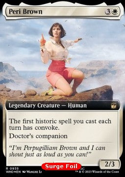 Peri Brown (V.3)⁣ - Universes Beyond: Doctor Who: Extras⁣ (Rare)⁣ [935]