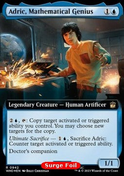 Adric, Mathematical Genius (V.3)⁣ - Universes Beyond: Doctor Who: Extras⁣ (Rare)⁣ [942]