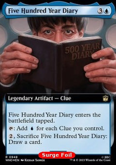Five Hundred Year Diary (V.3)⁣ - Universes Beyond: Doctor Who: Extras⁣ (Rare)⁣ [948]