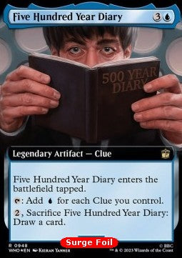 Five Hundred Year Diary (V.3)⁣ - Universes Beyond: Doctor Who: Extras⁣ (Rare)⁣ [948]