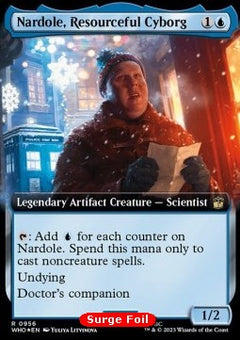 Nardole, Resourceful Cyborg (V.3)⁣ - Universes Beyond: Doctor Who: Extras⁣ (Rare)⁣ [956]