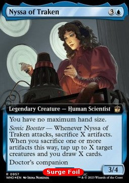 Nyssa of Traken (V.3)⁣ - Universes Beyond: Doctor Who: Extras⁣ (Rare)⁣ [957]
