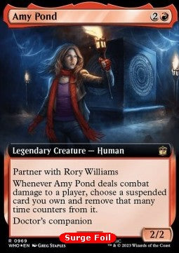 Amy Pond (V.3)⁣ - Universes Beyond: Doctor Who: Extras⁣ (Rare)⁣ [969]