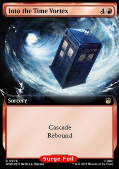 Into the Time Vortex (V.3)⁣ - Universes Beyond: Doctor Who: Extras⁣ (Rare)⁣ [978]