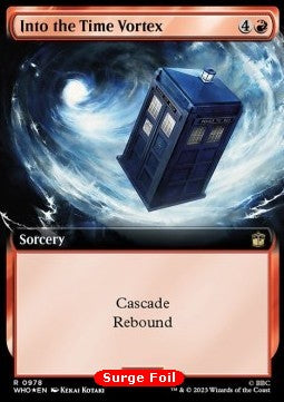 Into the Time Vortex (V.3)⁣ - Universes Beyond: Doctor Who: Extras⁣ (Rare)⁣ [978]
