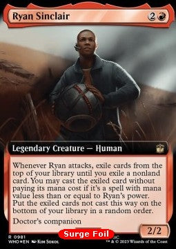 Ryan Sinclair (V.3)⁣ - Universes Beyond: Doctor Who: Extras⁣ (Rare)⁣ [981]